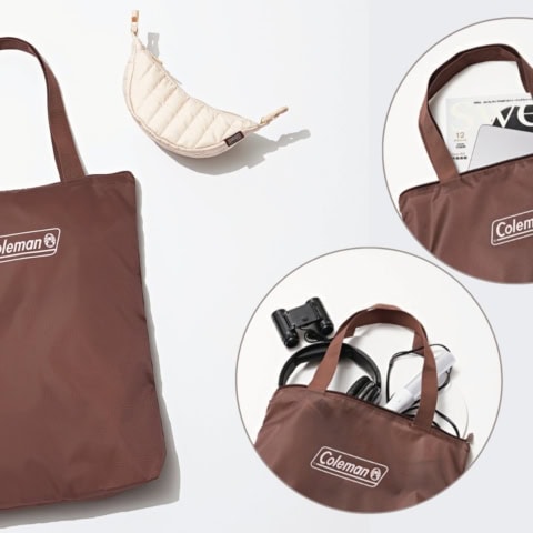 クロワッサン形ポーチチャームが可愛過ぎ!sweet 2月号のコールマンコラボ付録バッグが見逃せない♡