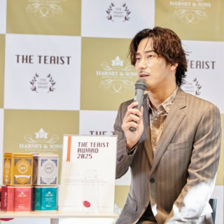 三代目JSB小林直己がザ・ティースト・アワード初代受賞者に！「紅茶はメンバーとも飲みます」