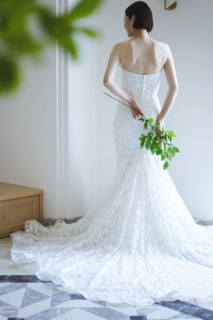 ドラマティックなドレス