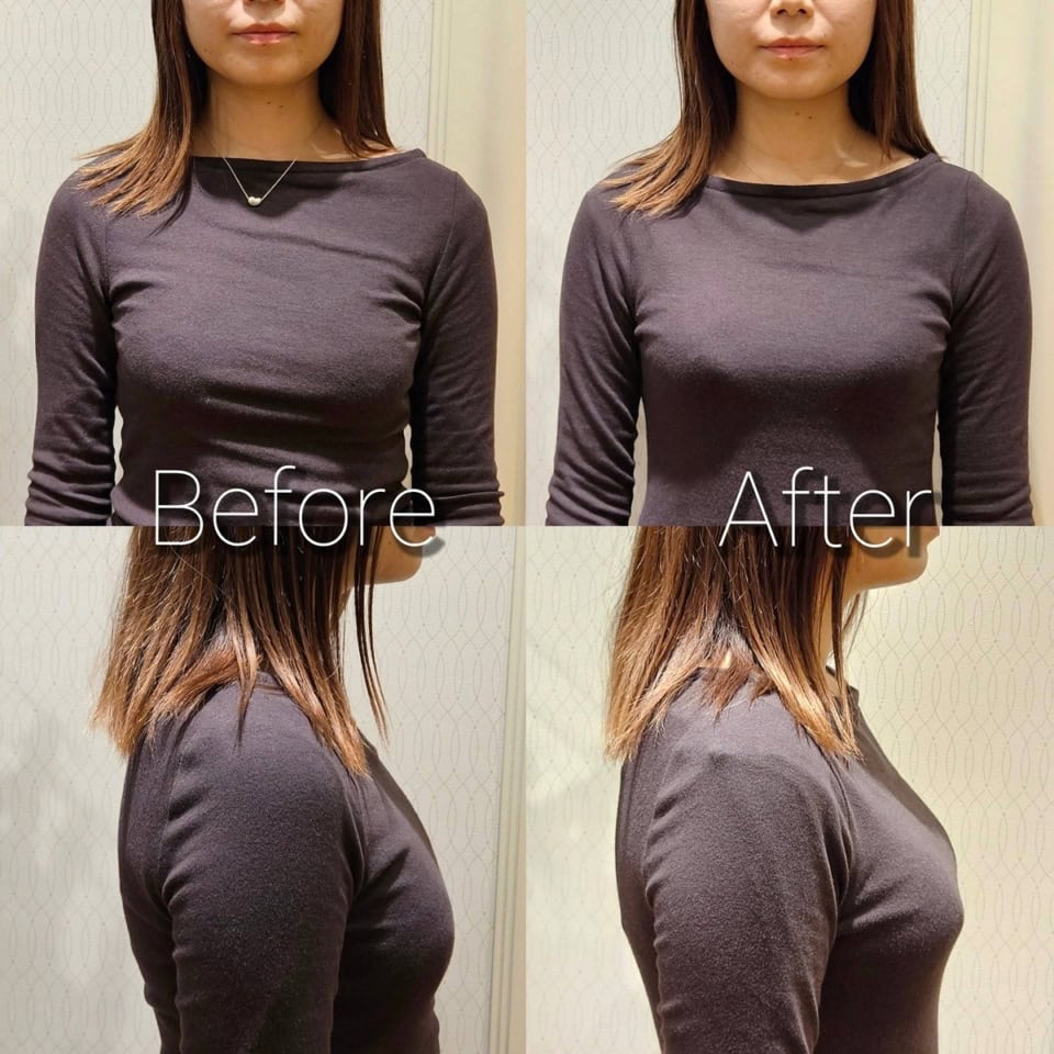 これは驚き！ ブラひとつでこんなにも見え方が変わる！　