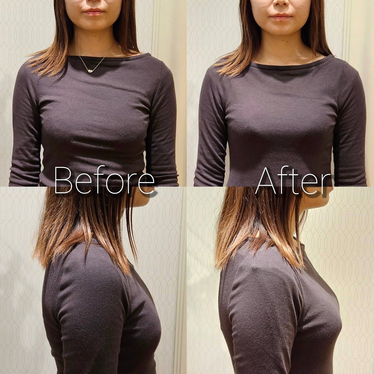 これは驚き！ ブラひとつでこんなにも見え方が変わる！　