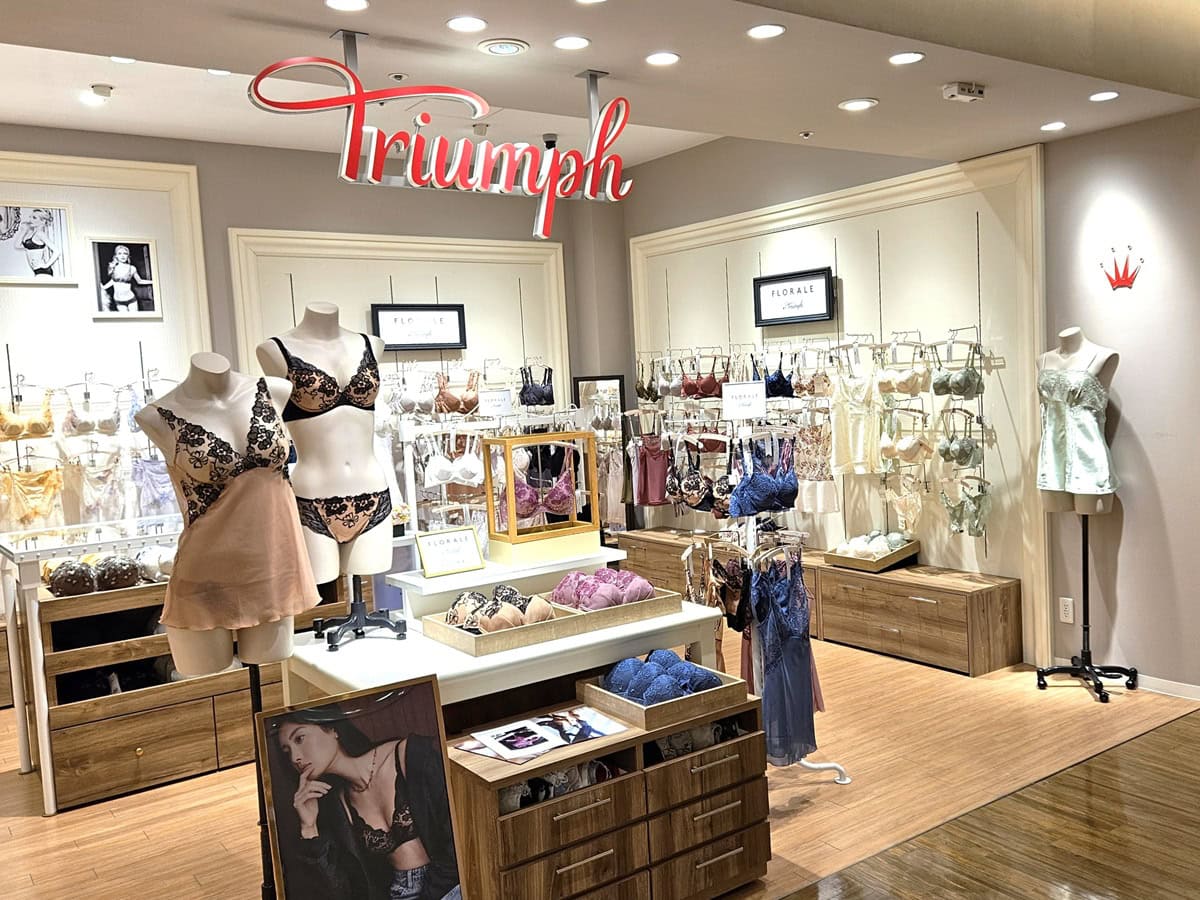 今回うかがったのは「トリンプ有楽町マルイ店」。