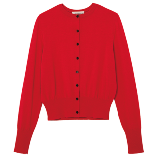 カーディガン¥55,000(オブリオ)