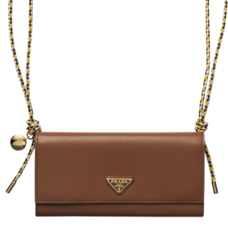 チェーンウォレット［H9.5×W20cm／札入れ0、小銭入れ0、カードスリット3、ポケット1］ ¥165,000※予定価格（プラダ／プラダ クライアントサービス）