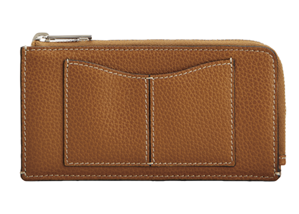 フラグメントケース［H8.5×W15×D1.5cm／札入れ0、小銭入れ0、カードスリット4、ポケット1］ ¥69,300（トッズ／トッズ・ジャパン）