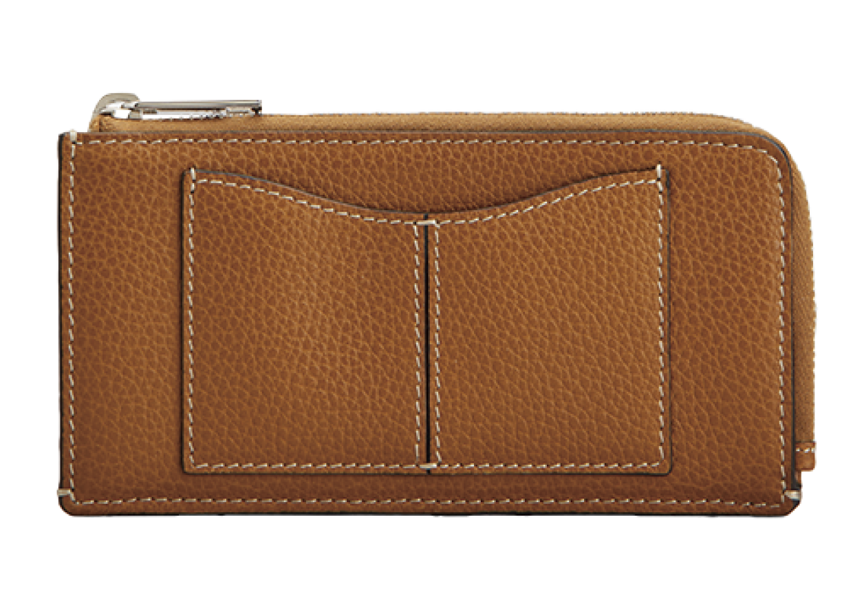 フラグメントケース［H8.5×W15×D1.5cm／札入れ0、小銭入れ0、カードスリット4、ポケット1］ ¥69,300（トッズ／トッズ・ジャパン）