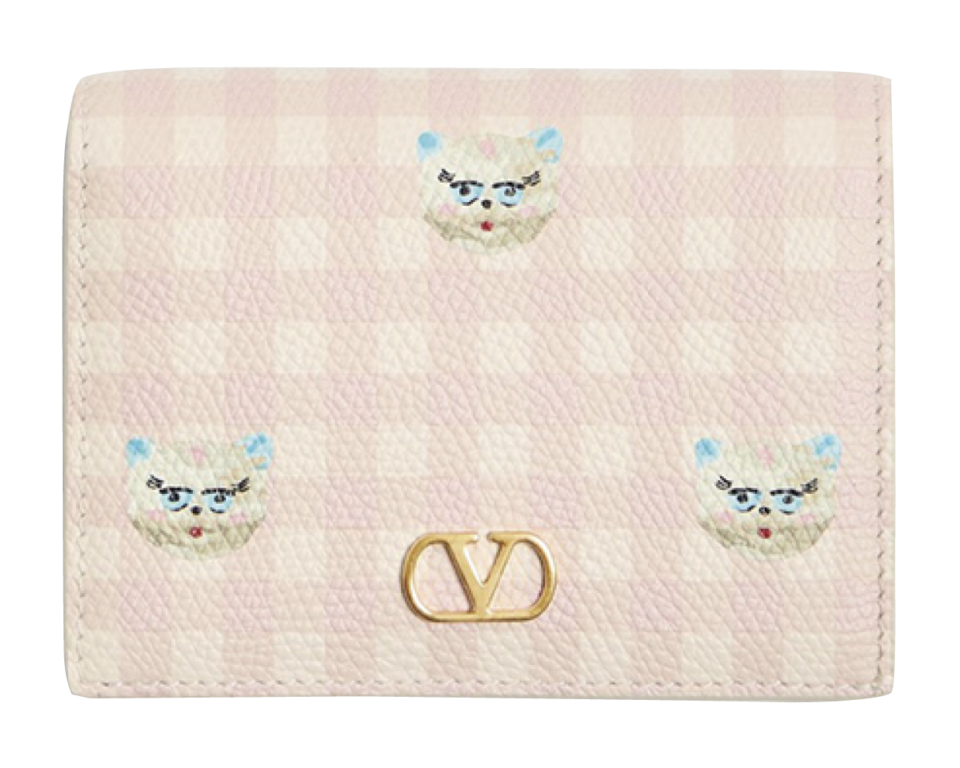 財布［H8.5×W11.5×D3cm／札入れ1、小銭入れ1、カードスリット5、ポケット1］ ¥79,200（ヴァレンティノ ガラヴァーニ／ヴァレンティノ インフォメーションデスク）