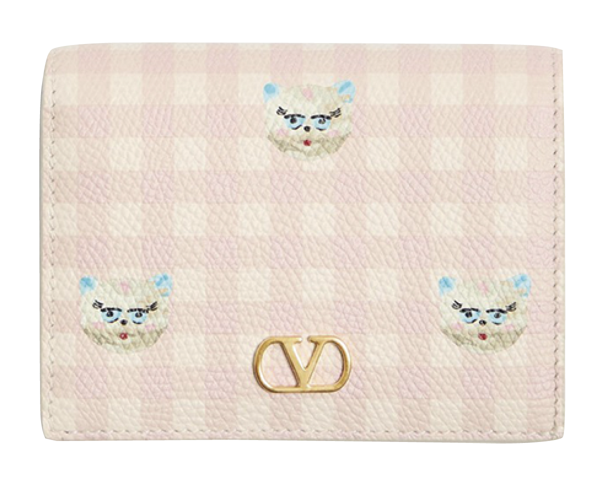 財布［H8.5×W11.5×D3cm／札入れ1、小銭入れ1、カードスリット5、ポケット1］ ¥79,200（ヴァレンティノ ガラヴァーニ／ヴァレンティノ インフォメーションデスク）