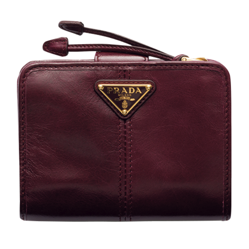財布［H8.5×W12cm／札入れ1、小銭入れ1、カードスリット4、ポケット5］ ¥138,600※予定価格（プラダ／プラダ クライアントサービス）
