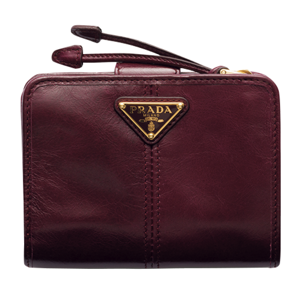 財布［H8.5×W12cm／札入れ1、小銭入れ1、カードスリット4、ポケット5］ ¥138,600※予定価格（プラダ／プラダ クライアントサービス）