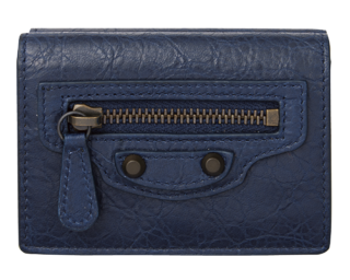 〈ル・シティ〉［H7×W10×D4cm／札入れ1、小銭入れ1、カードスリット3、ポケット2］ ¥82,500※予定価格（バレンシアガ／バレンシアガ クライアントサービス）