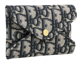 〈ディオールトラベル〉［H8×W11×D2cm／札入れ0、小銭入れ0、カードスリット1、ポケット1］ ¥99,000（ディオール／クリスチャン ディオール）