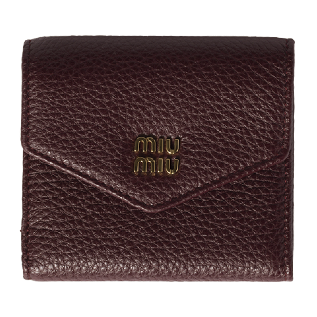 財布 ［H8×W9cm／札入れ1、小銭入れ1、カードスリット3、ポケット3］¥88,000※予定価格（ミュウミュウ／ミュウミュウ クライアントサービス）