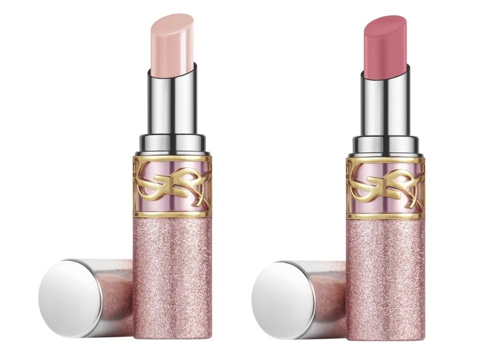 YSL ラブシャイン キャンディグレーズ #2 ￥6,600、YSL ラブシャイン キャンディ グロウ バーム #44B ￥5,940