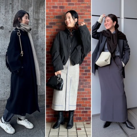 【40代スナップ7選】「首周り」を盛って、冬のおしゃれさんは防寒も洒落感も両取りしてます♡