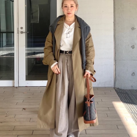 【40代スナップ】寒い日の気分をあげてくれる「もこもこローファー」が可愛すぎ!|西口香織さん