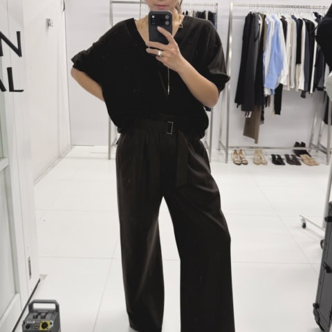 【40代スナップ】トレンド感抜群!「ツーブリッジメガネ」で即洒落顔に|大室有生さん