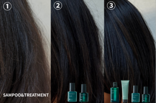 ②いつものケアにプラスするだけでも、見違える仕上がりに！③ライン使いすると芯から潤い、髪質改善に繋がります！※あくまで個人的感想