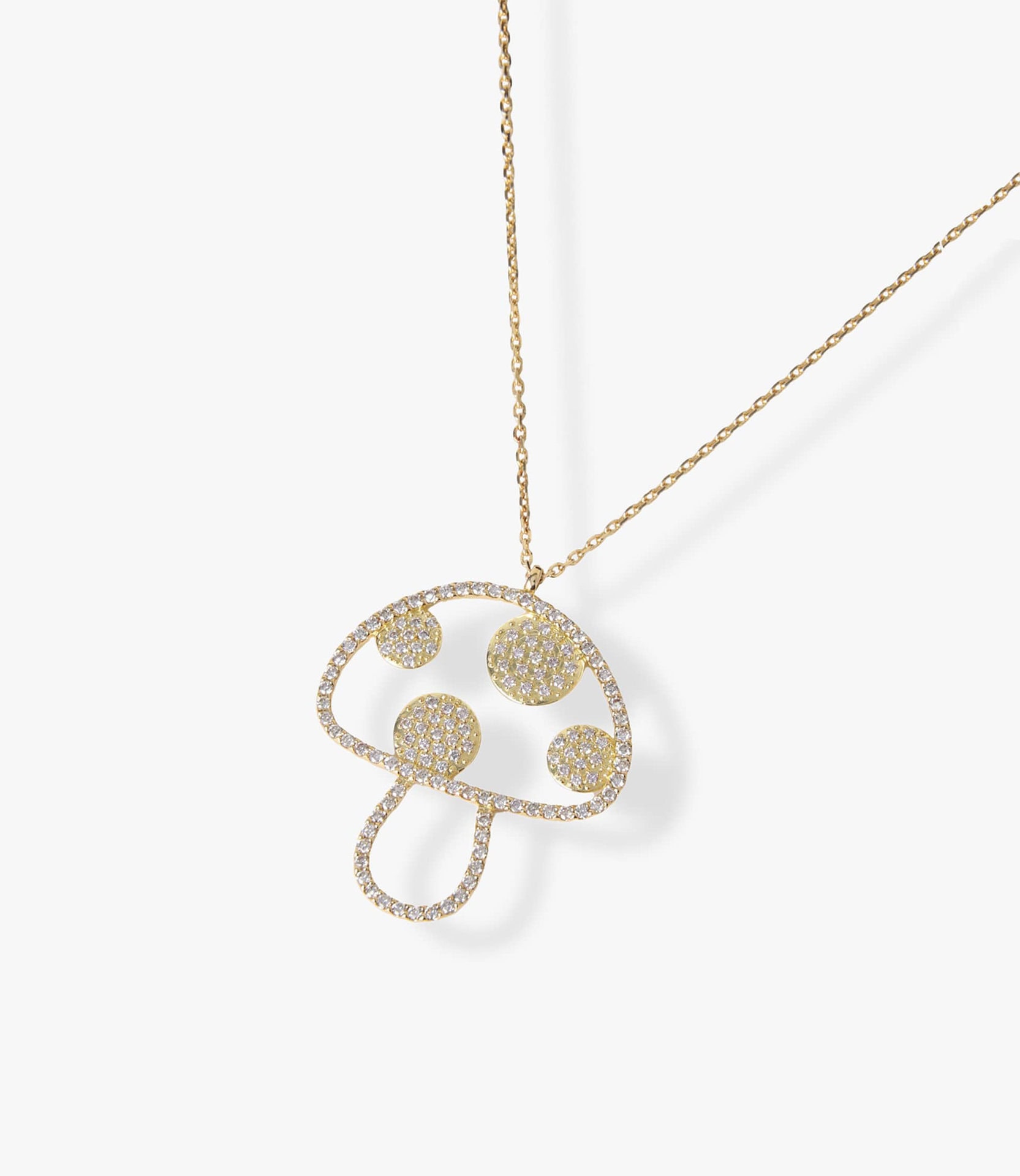 ネックレス［K18YG×DIA］¥535,700（サンメイア／ロンハーマン）