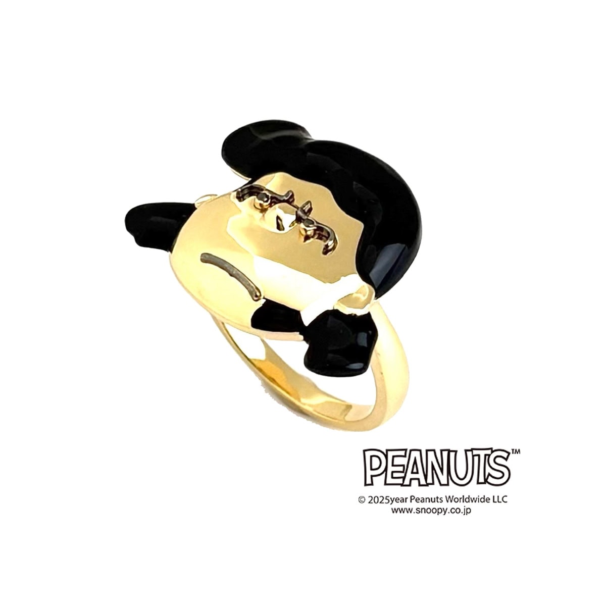 リング［K18YG×オニキス］¥583,000（カジャビジュー）