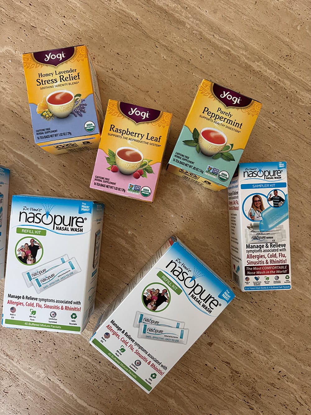 ハワイのローカルスーパーDown to Earthで買ったもの 紅茶＆日本では見かけないネティポットに小分けされた塩