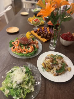 サンクスギビングはお友だちのおうちでホームパーティ