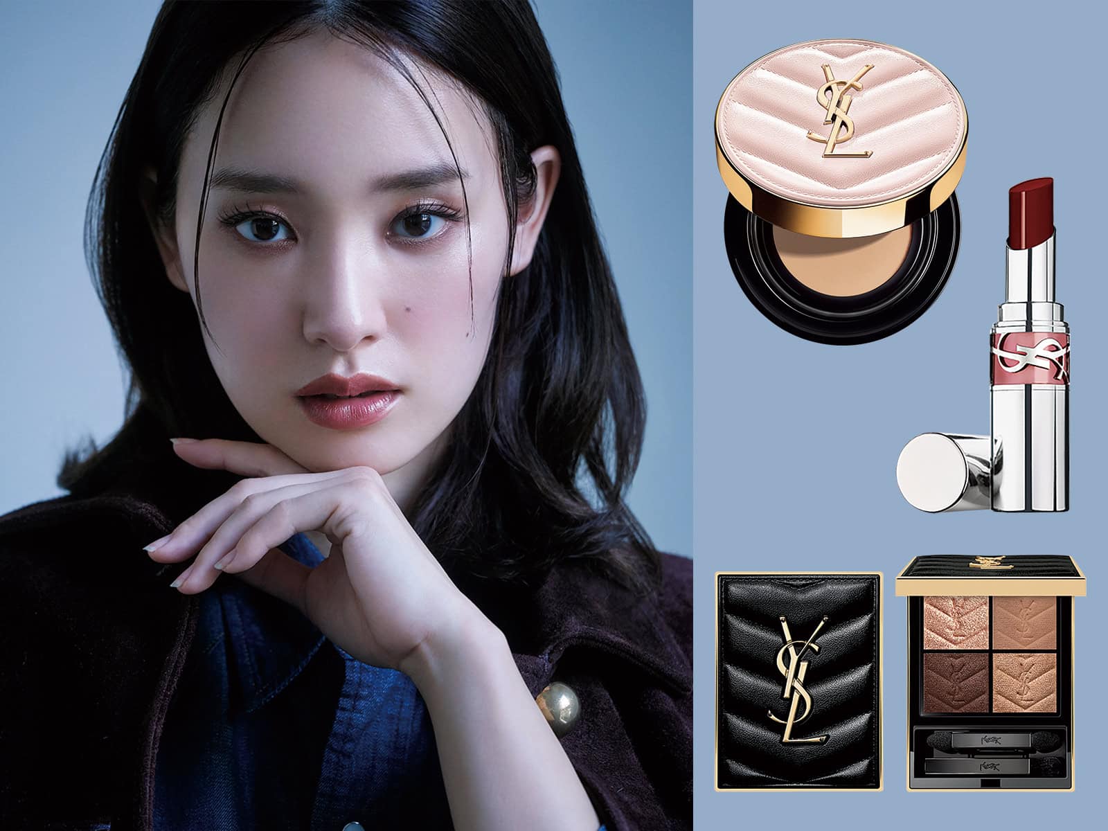 あふれる自信を印象付けるむっちり唇メイク【剛力彩芽×大人の河北