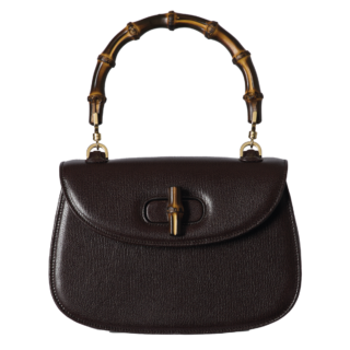 バッグ〈グッチ バンブー 1947〉［H14×W22×D7㎝］¥693,000（グッチ／グッチ クライアントサービス）