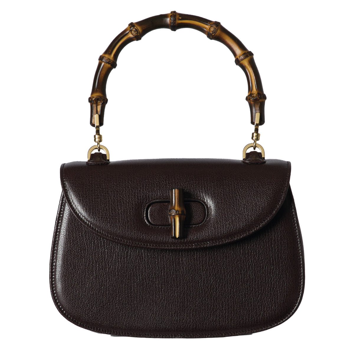 バッグ〈グッチ バンブー 1947〉［H14×W22×D7㎝］¥693,000（グッチ／グッチ クライアントサービス）