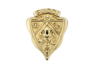 ピンブローチ ※ポップアップ ショップ限定 ¥49,500（グッチ／グッチ クライアントサービス）