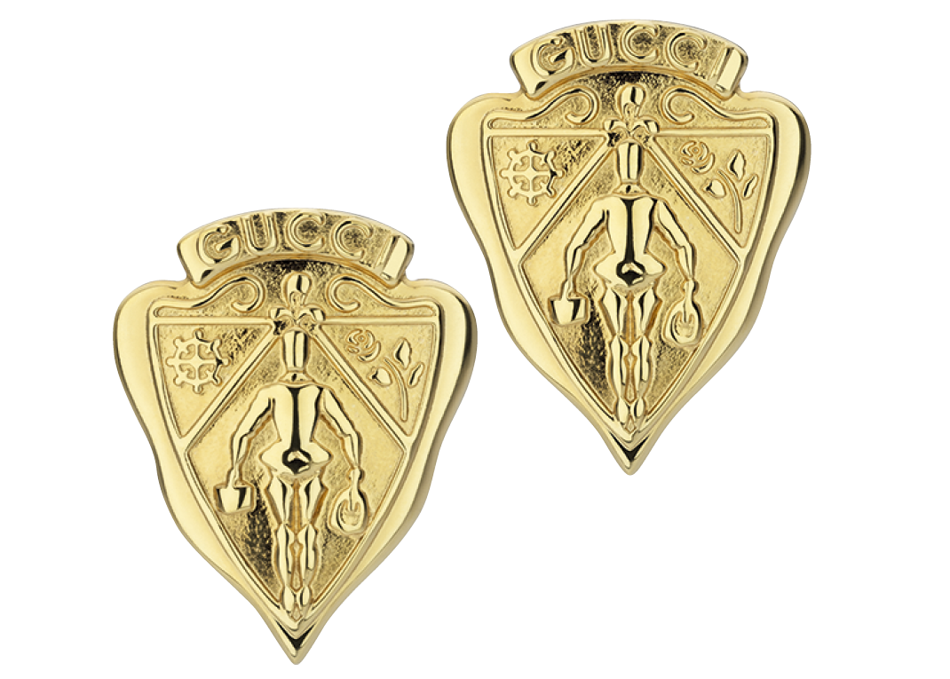 ポップアップ ショップ限定のピアス ¥71,500 ※ウィメンズストアのみ（グッチ／グッチ クライアントサービス）