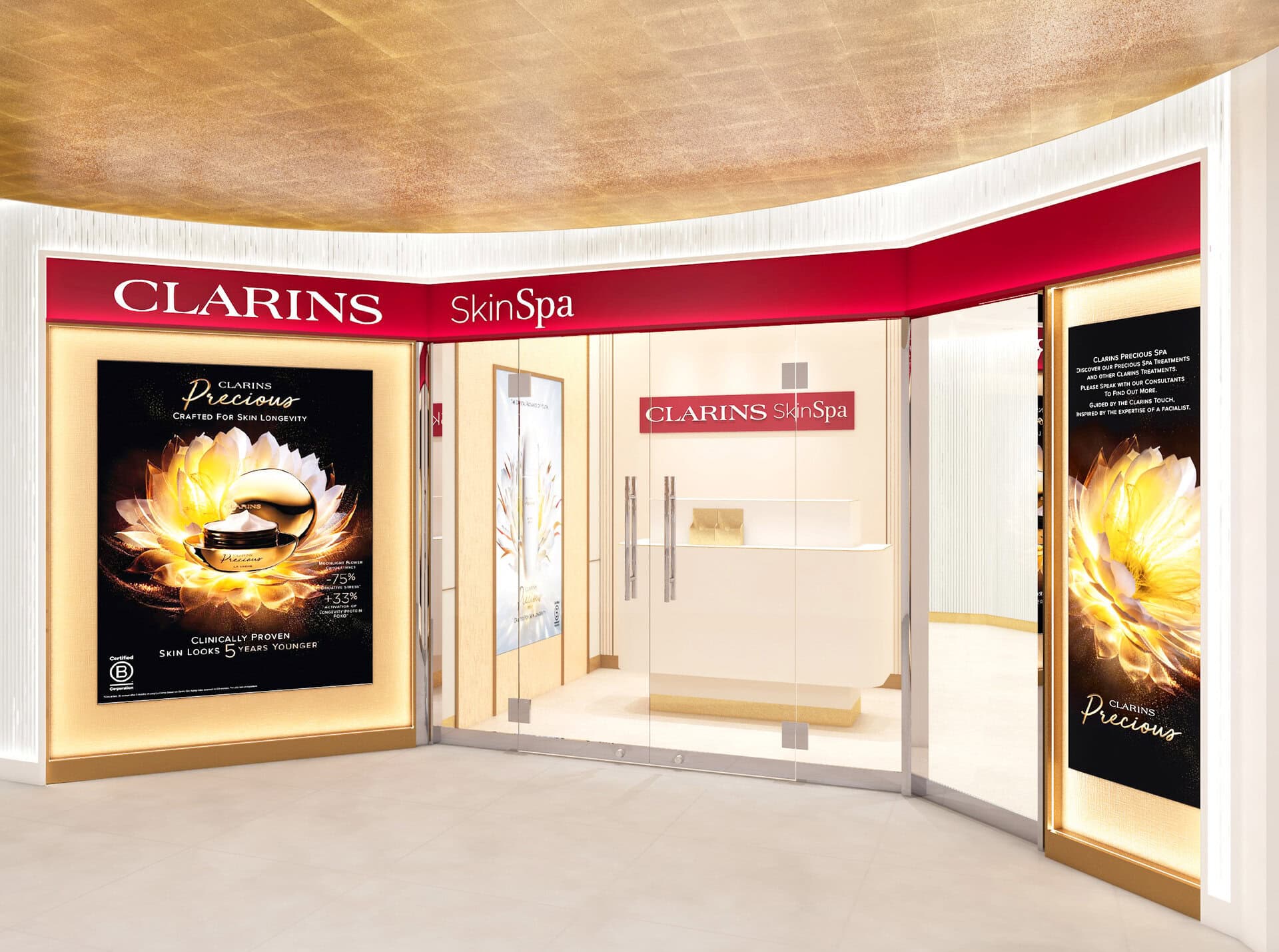 クラランス スキン スパ 名古屋松坂屋店