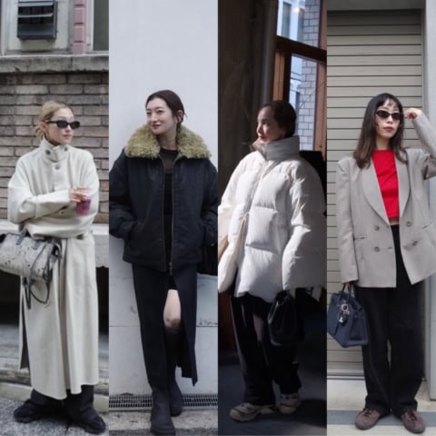 モノトーン、ミュートカラー、赤を効かせて…♡ 関西おしゃれ業界人たち【冬の私服スナップ】7選