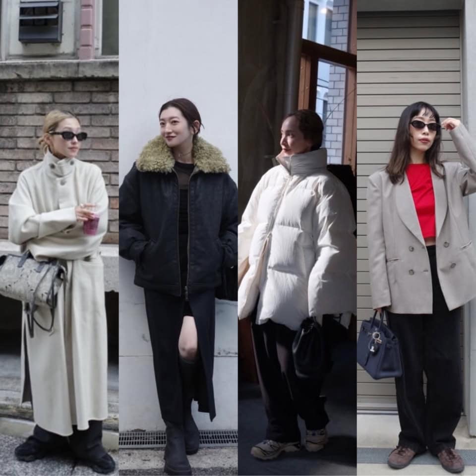 モノトーン、ミュートカラー、赤を効かせて…♡ 関西おしゃれ業界人たち【冬の私服スナップ】7選