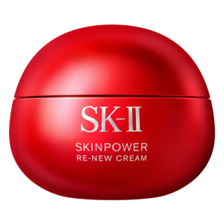 緩んだ上頰にふっくらとしたハリをもたらし、頰の頂点を持ち上げるようにアプローチ。こっくりと滑らかでリッチなテクスチャー。50g ¥18,700※編集部調べ（SK-II）