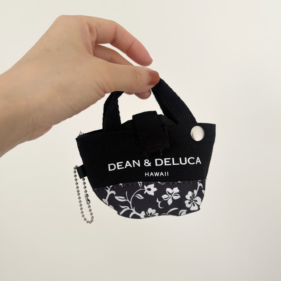 COMPACT HIBISCUS FOLDABLE TOTE BAG $24