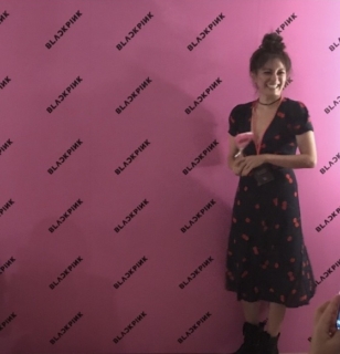 2017年、BLACKPINKの日本デビューイベントにて。