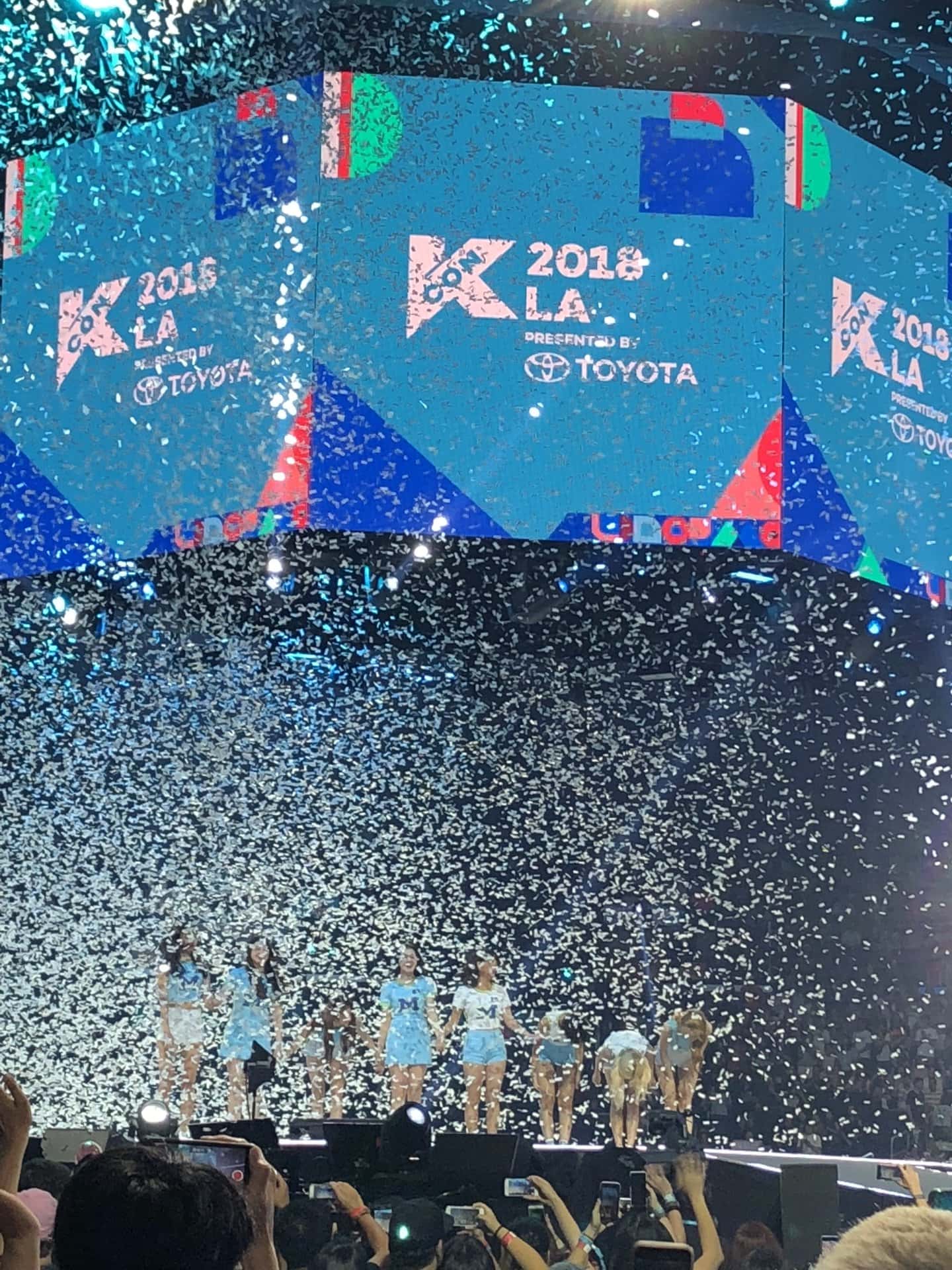2018年、初めてのKCON USA in L.A.。韓国アーティストが一堂に会しました。めちゃ楽しい！