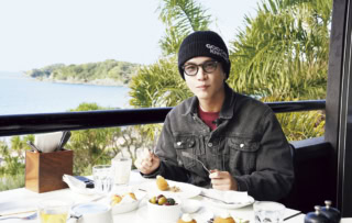 ワイヘキ島産のワインも楽しめる！