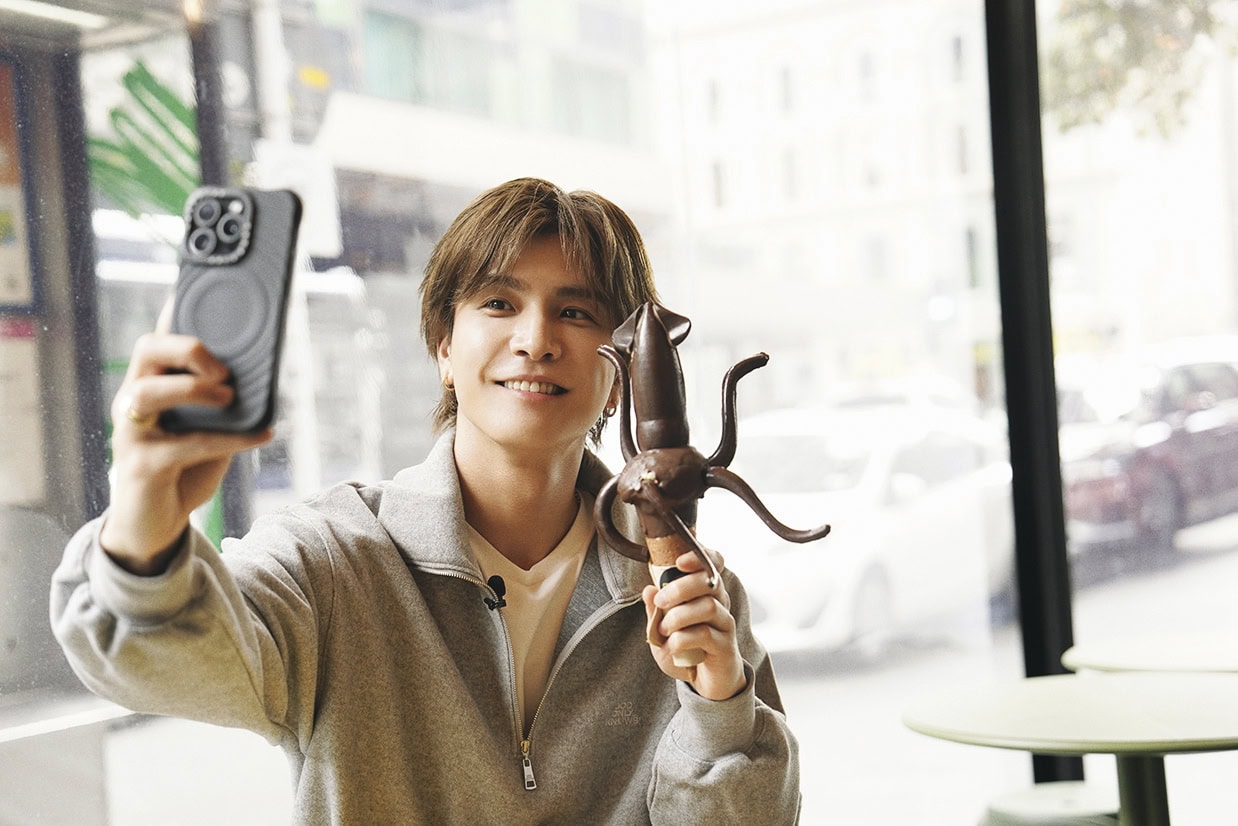 イカ形のColossal Squid Cone$39