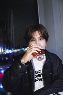 最後はやっぱりビールで乾杯