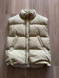 null.のダウンベストはセールで￥20,020で購入