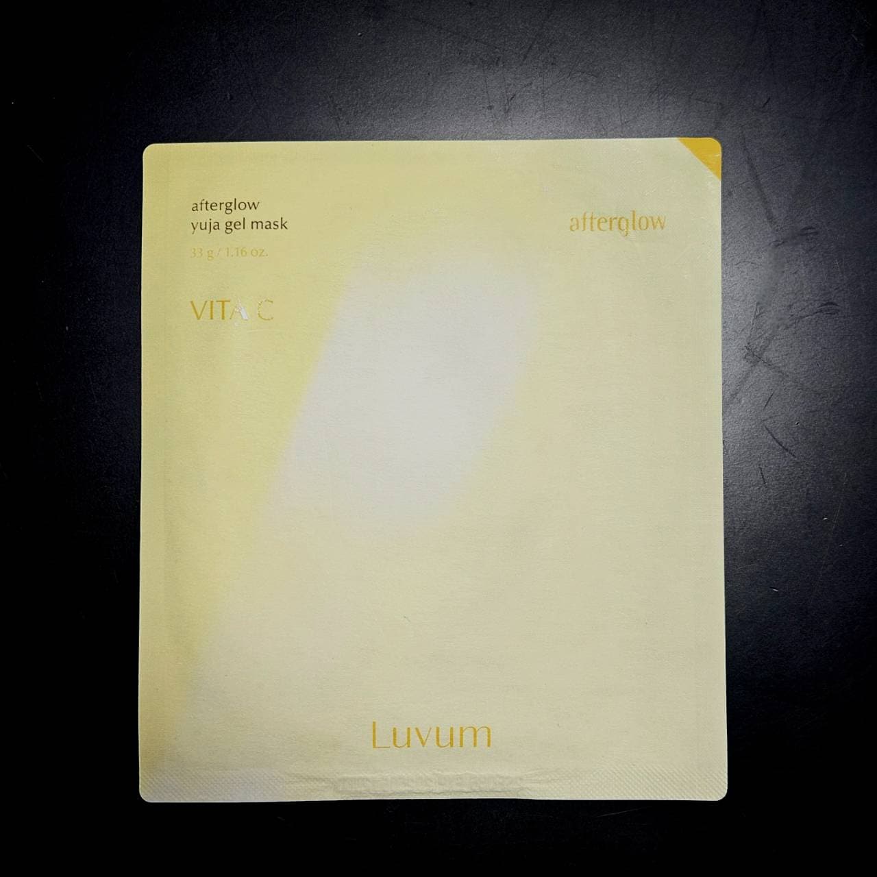 LUVUMのアフターグローゆずゲルマスクは5つ入りで新羅免税店のアプリでセール価格9ドル（日本円で約1,413円）で購入。1つあたり282円ですね。