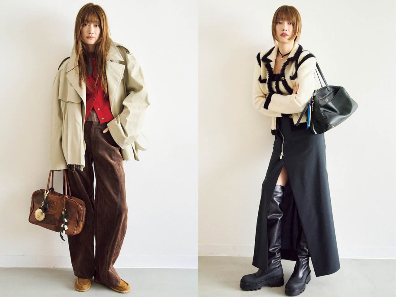 可愛すぎプラダのマフラー、とにかく映えるミュウミュウのスニーカー…ヨンアさんの激推し私物♡