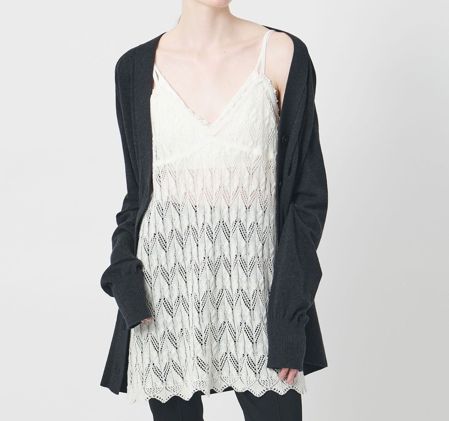 ＜AEWEN MATOPH＞ニットレースキャミソールワンピース￥25,960