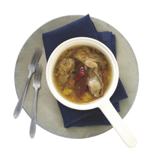 『牡蠣のアヒージョ』