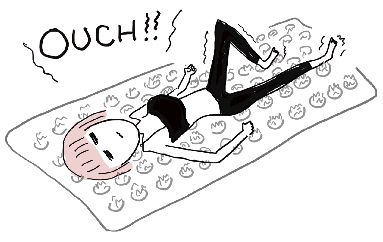 究極のシャクティセット ※マット＆枕 ¥25,500（シャクティジャパン）