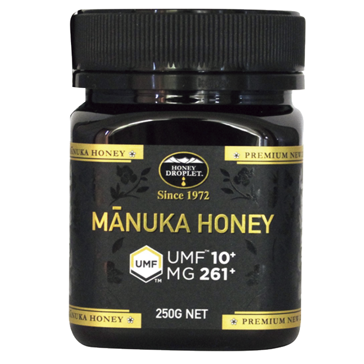 マヌカハニーUMF10＋ 250g ¥4,968（ハニージャパン）