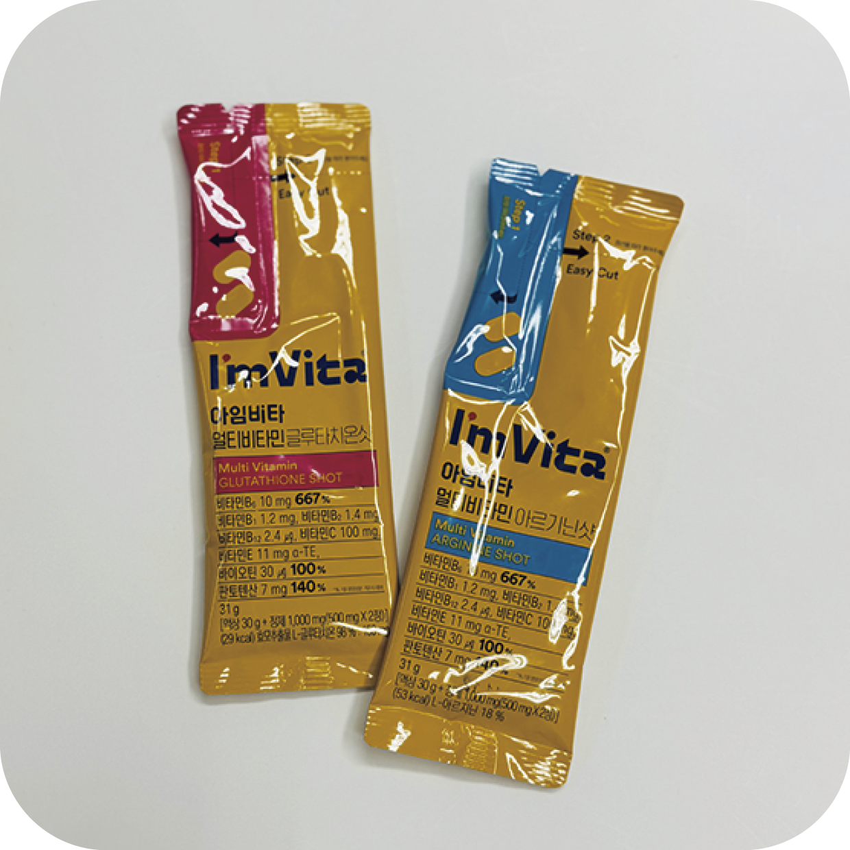 I’m Vita マルチビタミン グルタチオンショット、アルギニンショット／Y私物