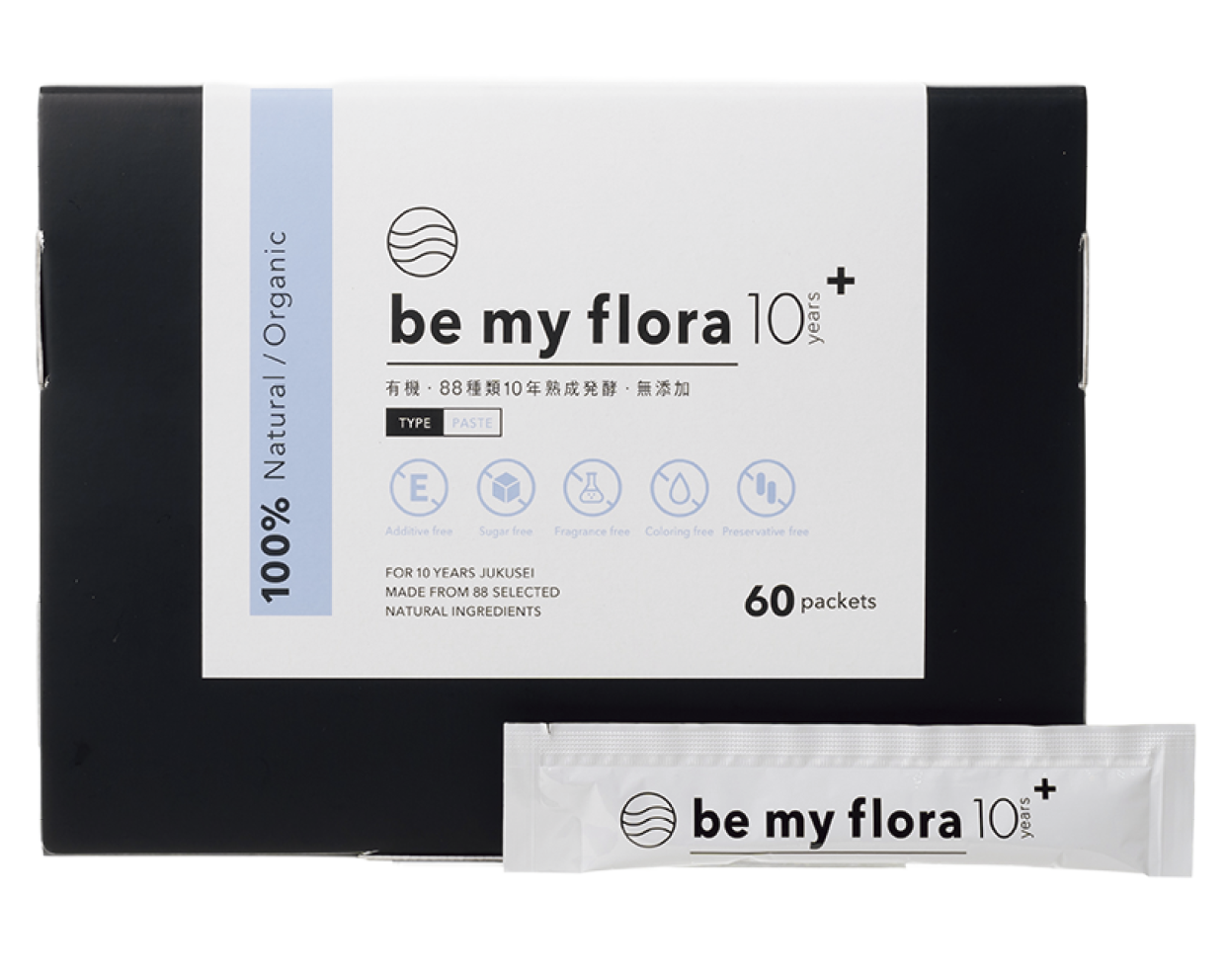 be my flora 10年熟成酵素＋ 60包 ¥21,700（アールイーサロン）